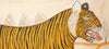 Hand Painted Tiger Tapestries