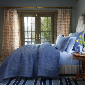 Vivada Indigo Woven Quilt