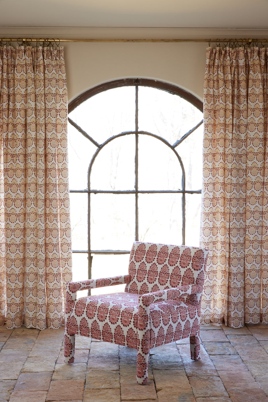 Lanka Berry Performance Fabric