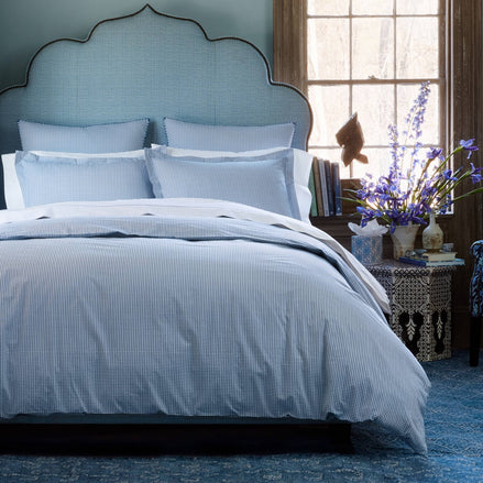 Cinde Navy Organic Duvet by John Robshaw