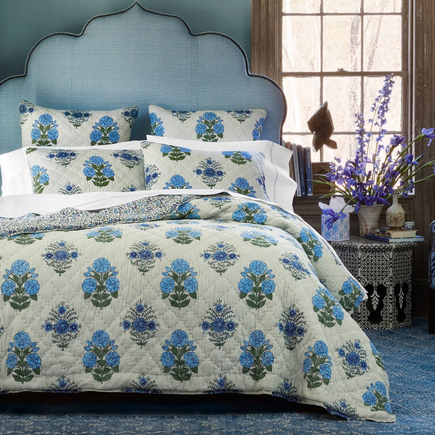 Bipin Lapis Quilt by John Robshaw