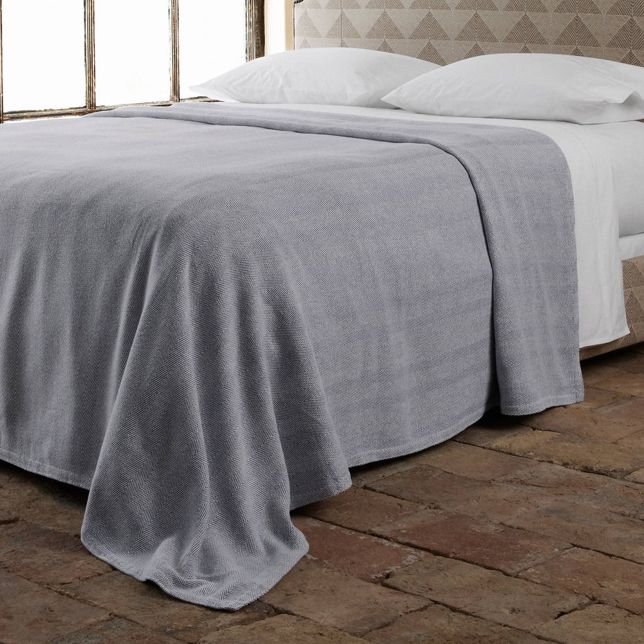 Lavanya Indigo Blanket by John Robshaw