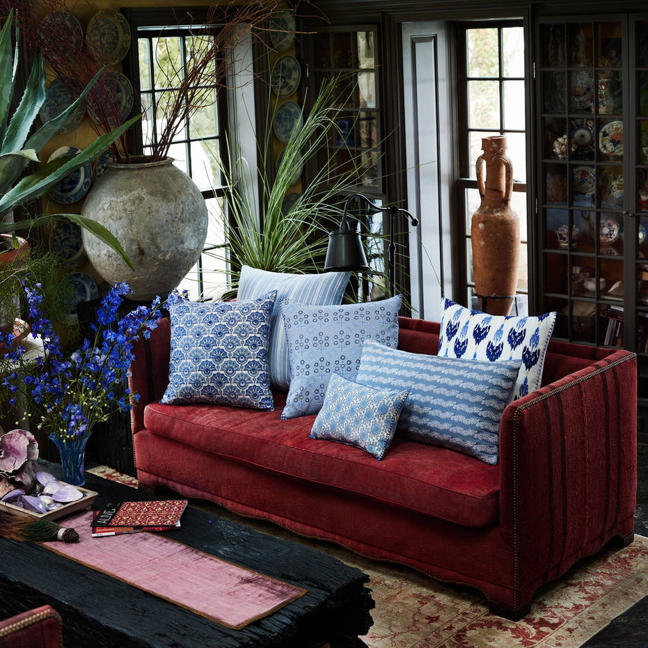 Aanan Light Indigo Pillow