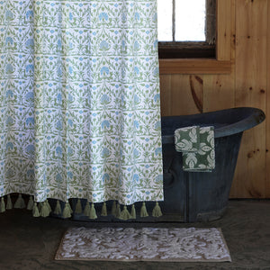 Vidya Organic Shower Curtain