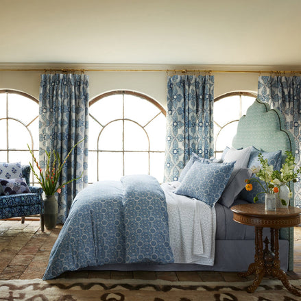 Sahil Indigo Organic Duvet by John Robshaw