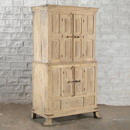 Capala Teak 2 Part Cabinet by John Robshaw