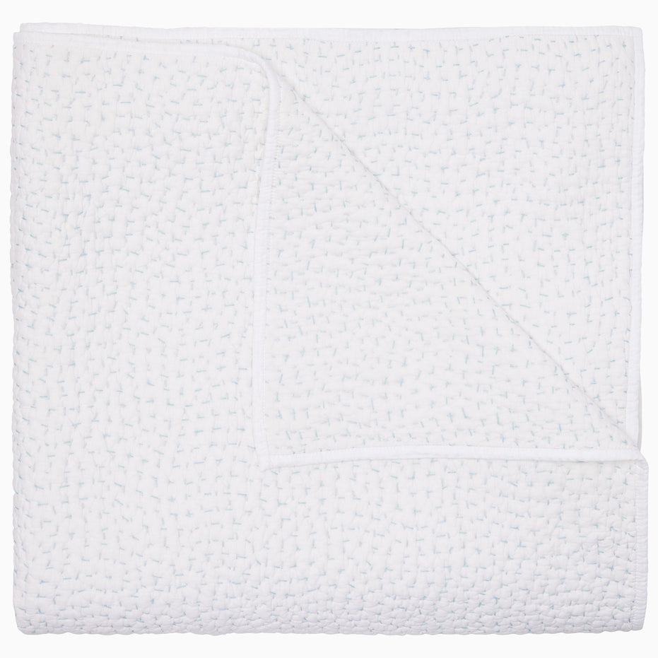 Organic Hand Stitched Mist Quilt