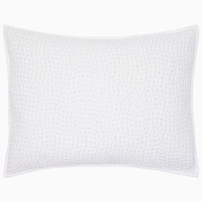 Organic Hand Stitched Mist Sham