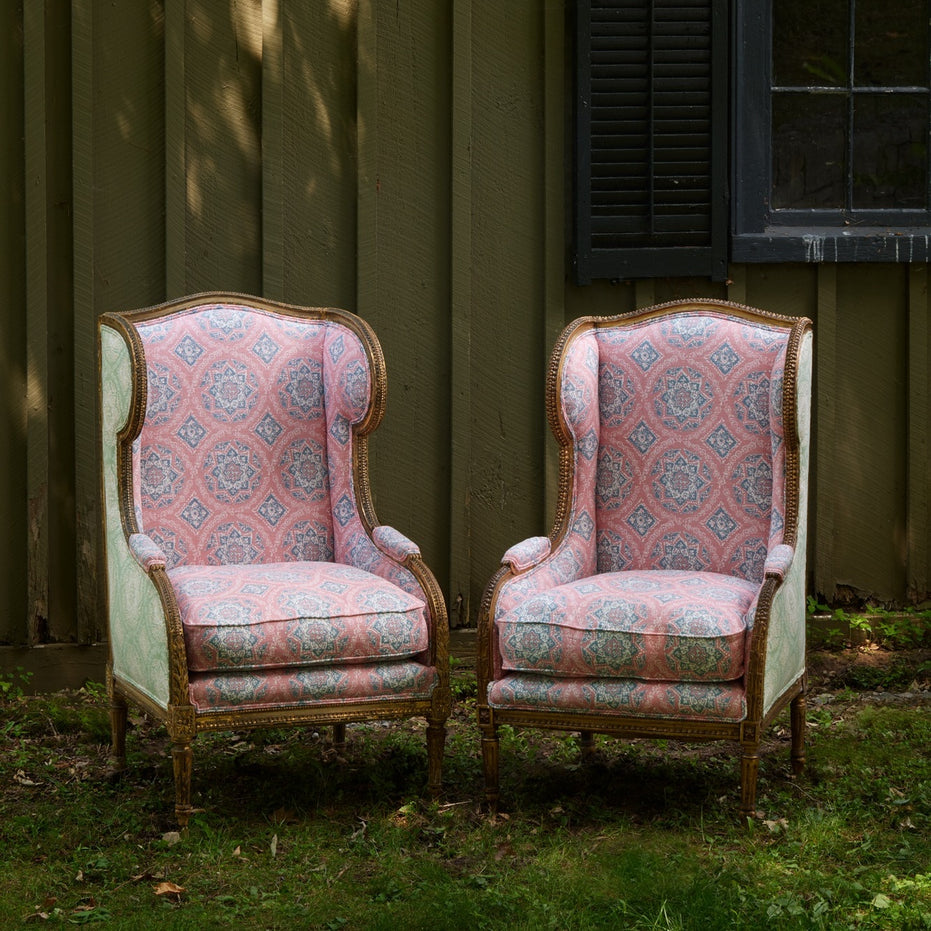 Maansi Antique and Sage Chair