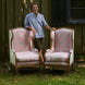 Maansi Antique and Sage Chair