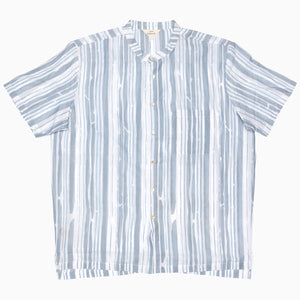 Tanima Stripe Nehru Short Sleeve Shirt