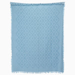 Tej Light Indigo Throw - 33072686235694
