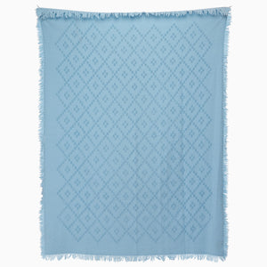Tej Light Indigo Throw
