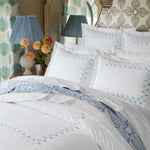Anketi Light Indigo Border Duvet - 33020935110702