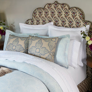 Verdin Lapis Decorative Pillow