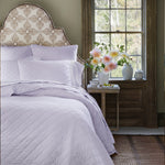 A Nandi Lavender Quilted bed with John Robshaw lavender pillows. - 30783833931822
