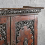 Bhuv Teak 2 Part Cabinet - 31742305566766