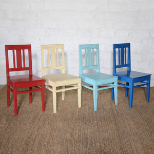 Chitrit Red School Chair