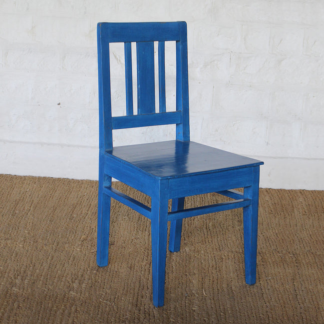 Chitrit Indigo School Chair by John Robshaw
