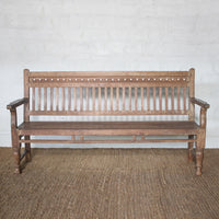 Mayank Teak Bench - High Quality Image of 