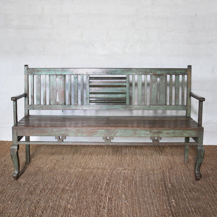 Pavan Teak Bench by John Robshaw