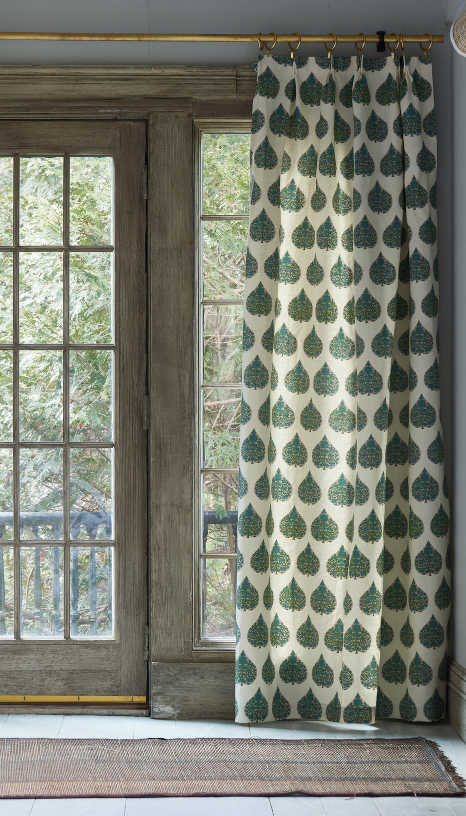 Ratana Peacock Fabric
