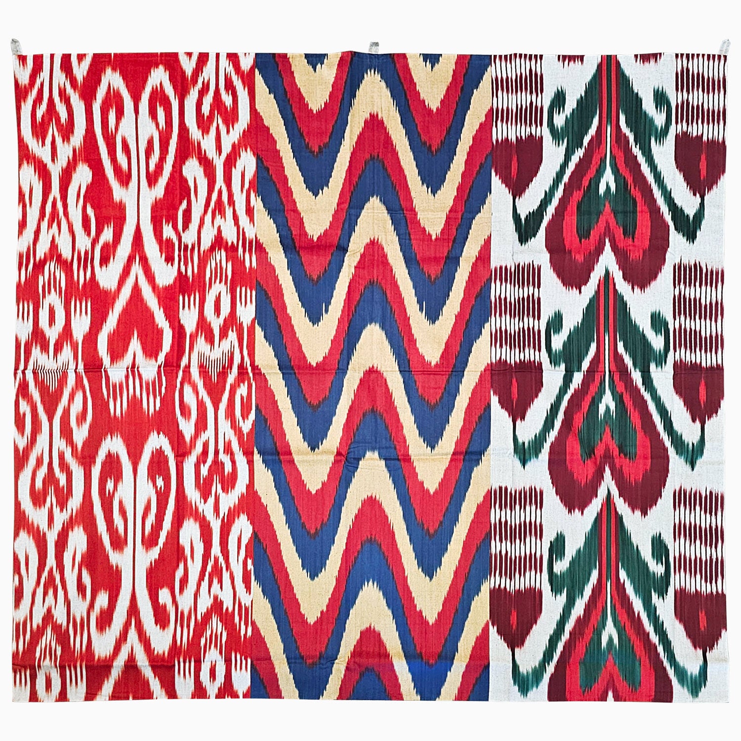 Tashkent Zig Zag Medium Ikat Tapestry