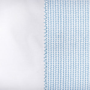 Cinde Cuff Light Indigo Organic Sheet Cases (Set of 2)