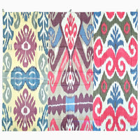 Tashkent Spring Day Medium Ikat Tapestry - High Quality Image of 