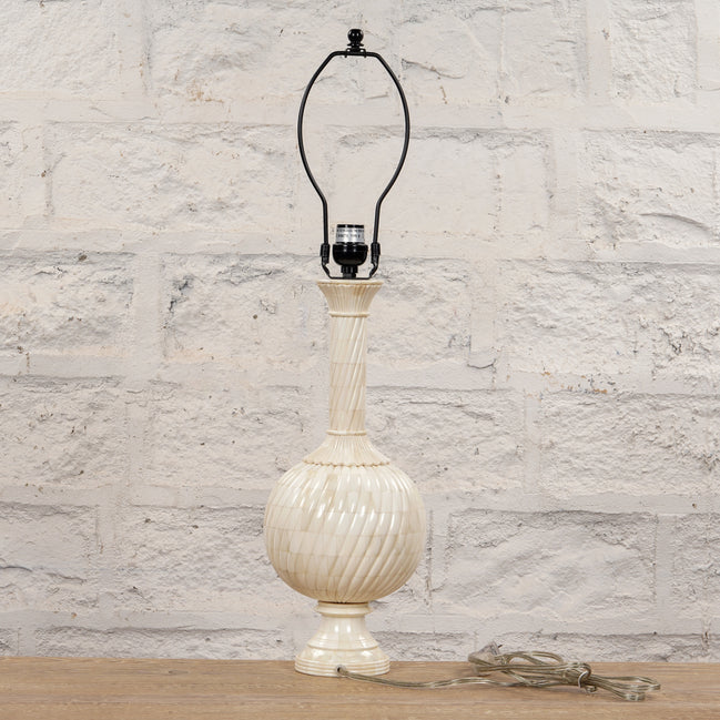 Shiva Bone Inlay Lamp by John Robshaw