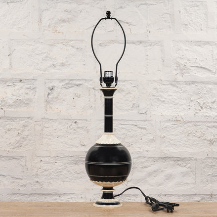 Veer Bone Inlay Lamp by John Robshaw