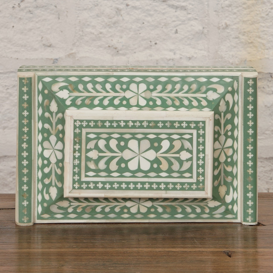 Rajata Sage Bone Inlay Box