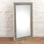 Arohi Bone Inlay Mirror - 32783991898158