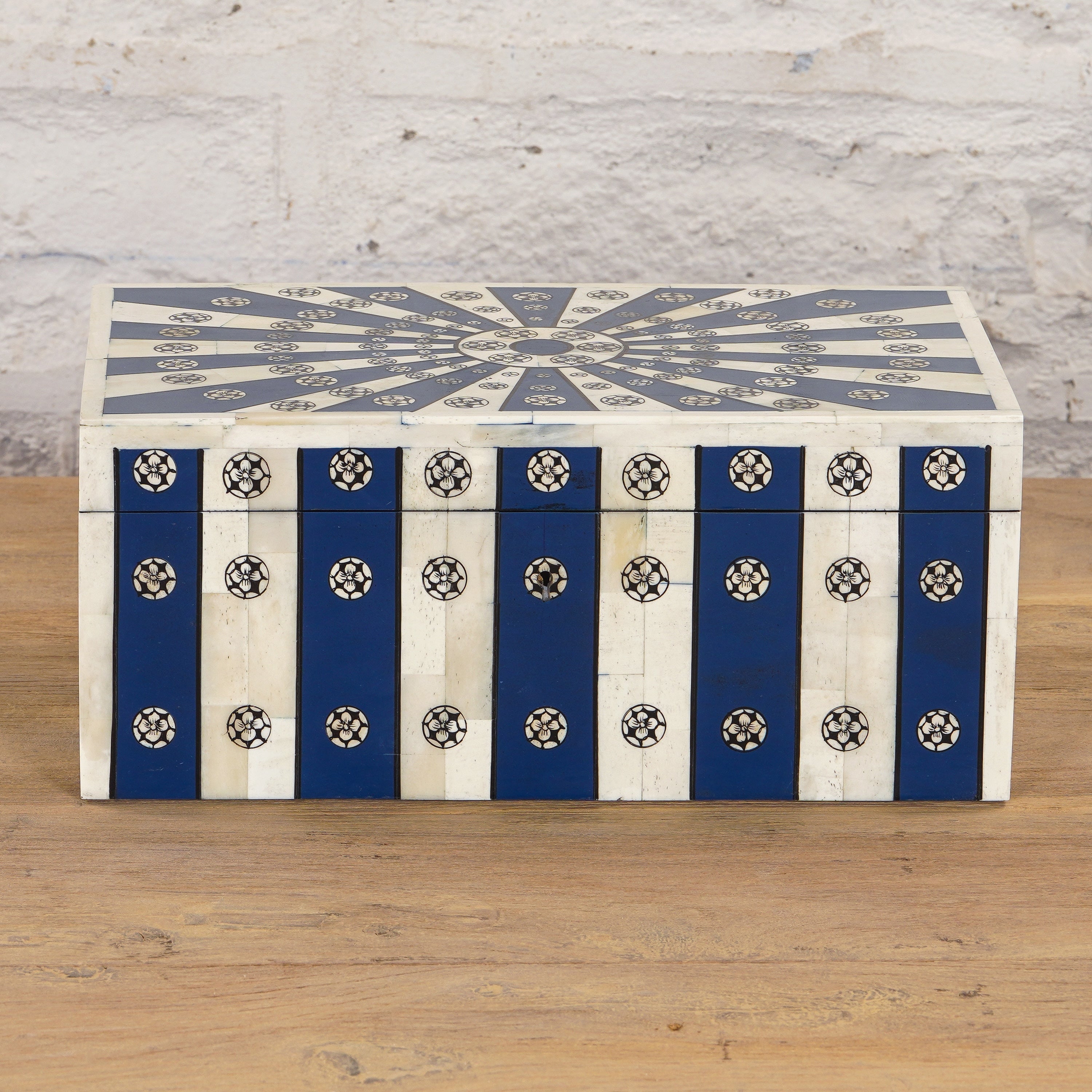 Rajni Indigo Bone Inlay Box