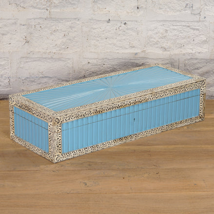 Mani Sky Bone Inlay Box by John Robshaw