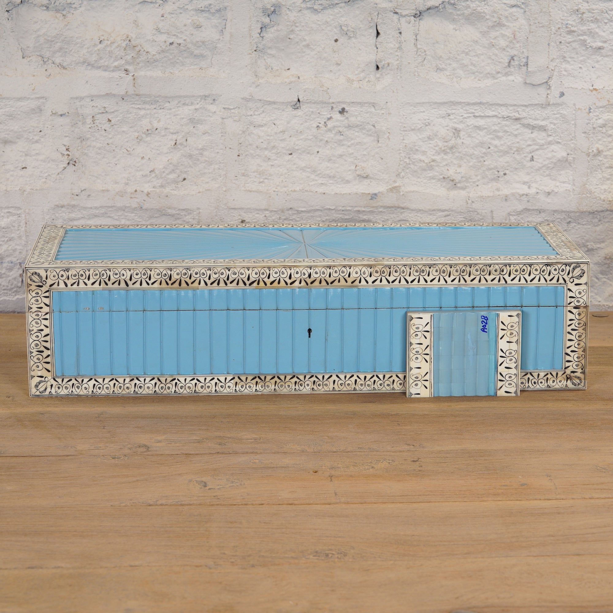 Mani Sky Bone Inlay Box
