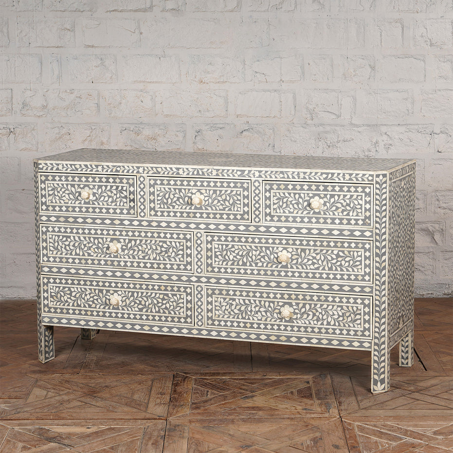 Vajra Bone Inlay Sideboard