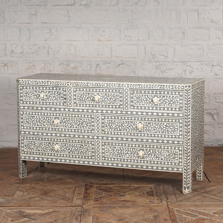 Vajra Bone Inlay Sideboard by John Robshaw