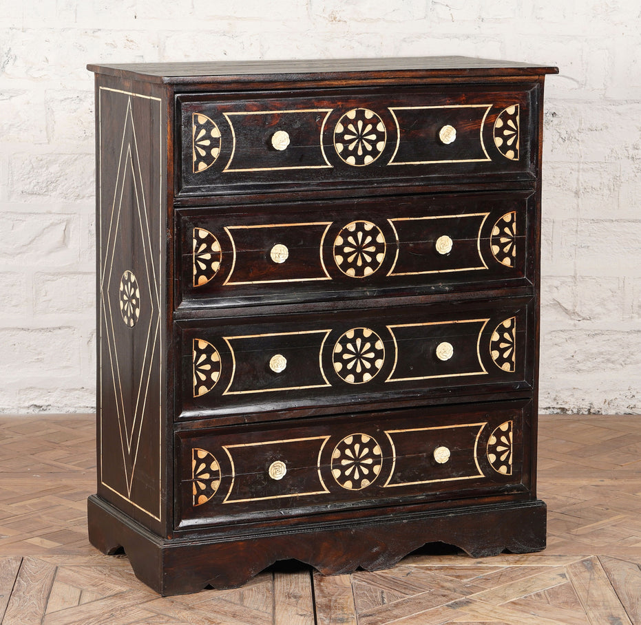 Kabir Bone Inlay Sideboard