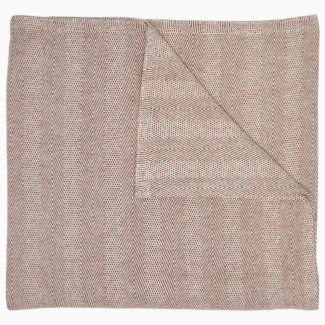 Lavanya Coffee Blanket by John Robshaw