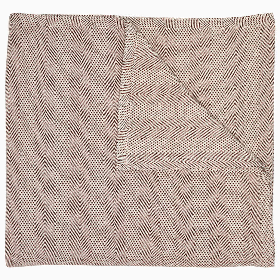 Lavanya Coffee Blanket by John Robshaw