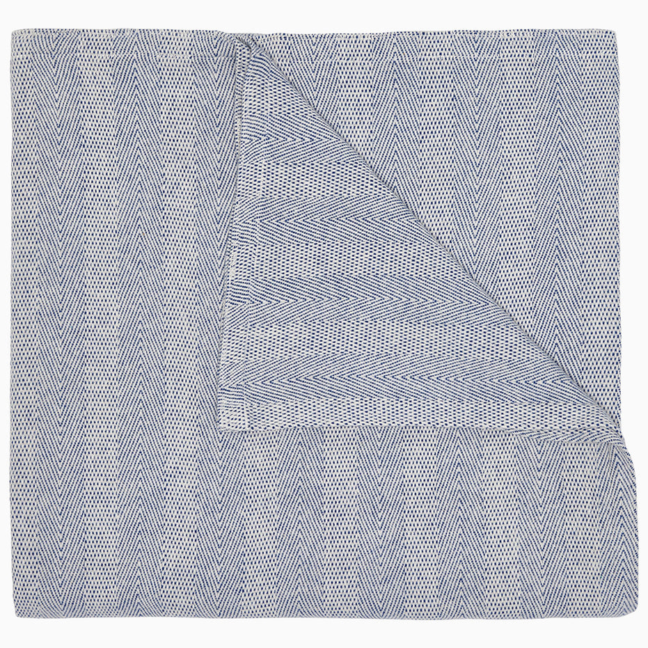 Lavanya Indigo Blanket by John Robshaw