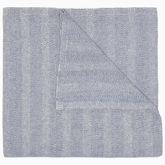 Lavanya Indigo Blanket by John Robshaw