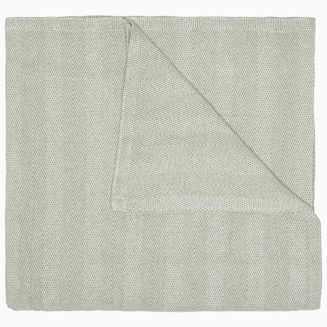Lavanya Sage Blanket by John Robshaw