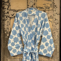 Calisi Light Indigo Robe - High Quality Image of 