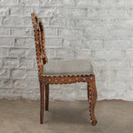 Bone Inlay Flower Chair - 31695964635182