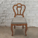 Bone Inlay Flower Chair - 31695964733486