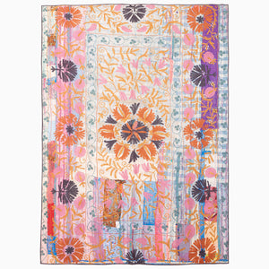 Floral Grove Suzani Blanket