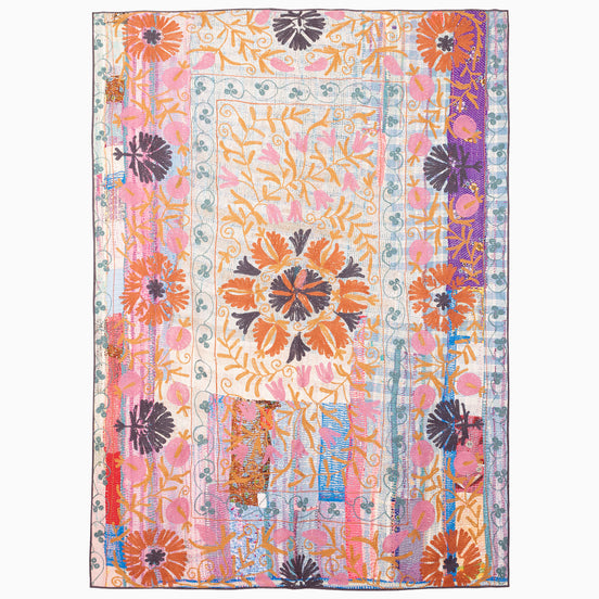 Floral Grove Suzani Blanket