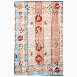 Water Collecting Suzani Blanket